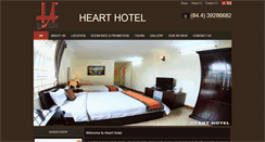 Desktop Screenshot of heart-hotel.com